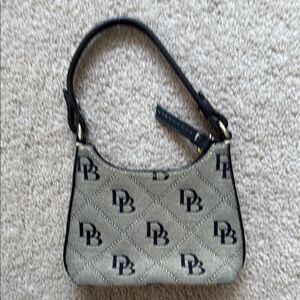 Dooney & Bourke Black and Cream Women's Bag